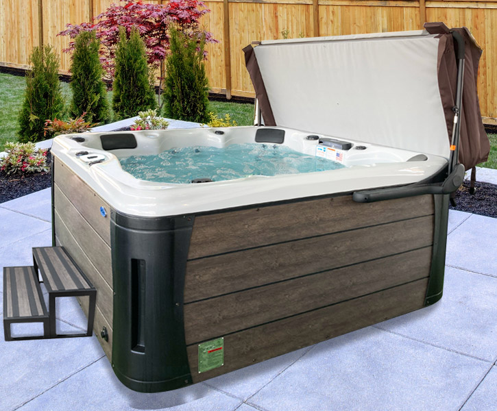 Hot Tubs, Spas, Portable Spas, Swim Spas for Sale Hot Tubs, Spas, Portable Spas, Swim Spas for Sale Calspas hot tub being used in a family setting