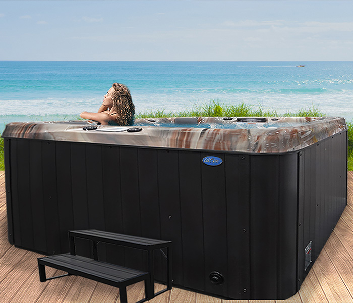 Hot Tubs, Spas, Portable Spas, Swim Spas for Sale Hot Tubs, Spas, Portable Spas, Swim Spas for Sale Calspas hot tub being used in a family setting