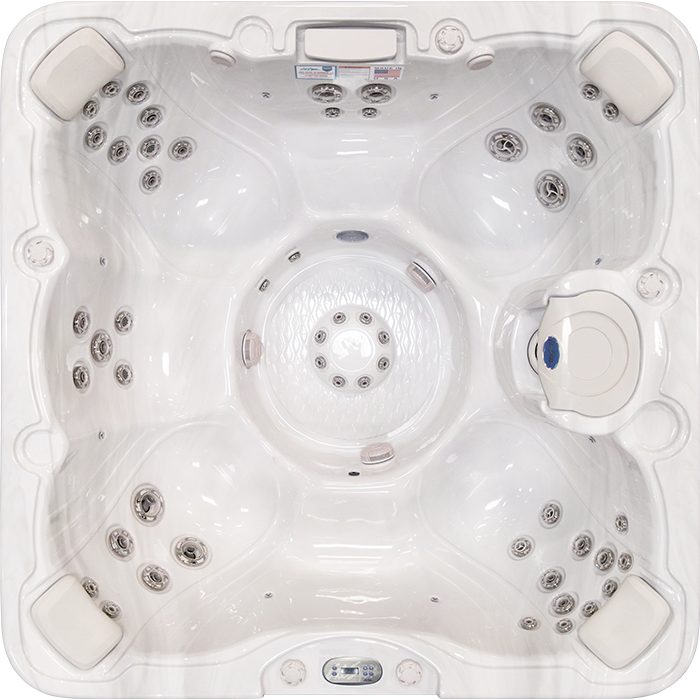 Cal Spas Bel-Air Plus PPZ-852B top view